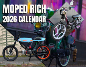 2026 Moped Calendar Single Copy