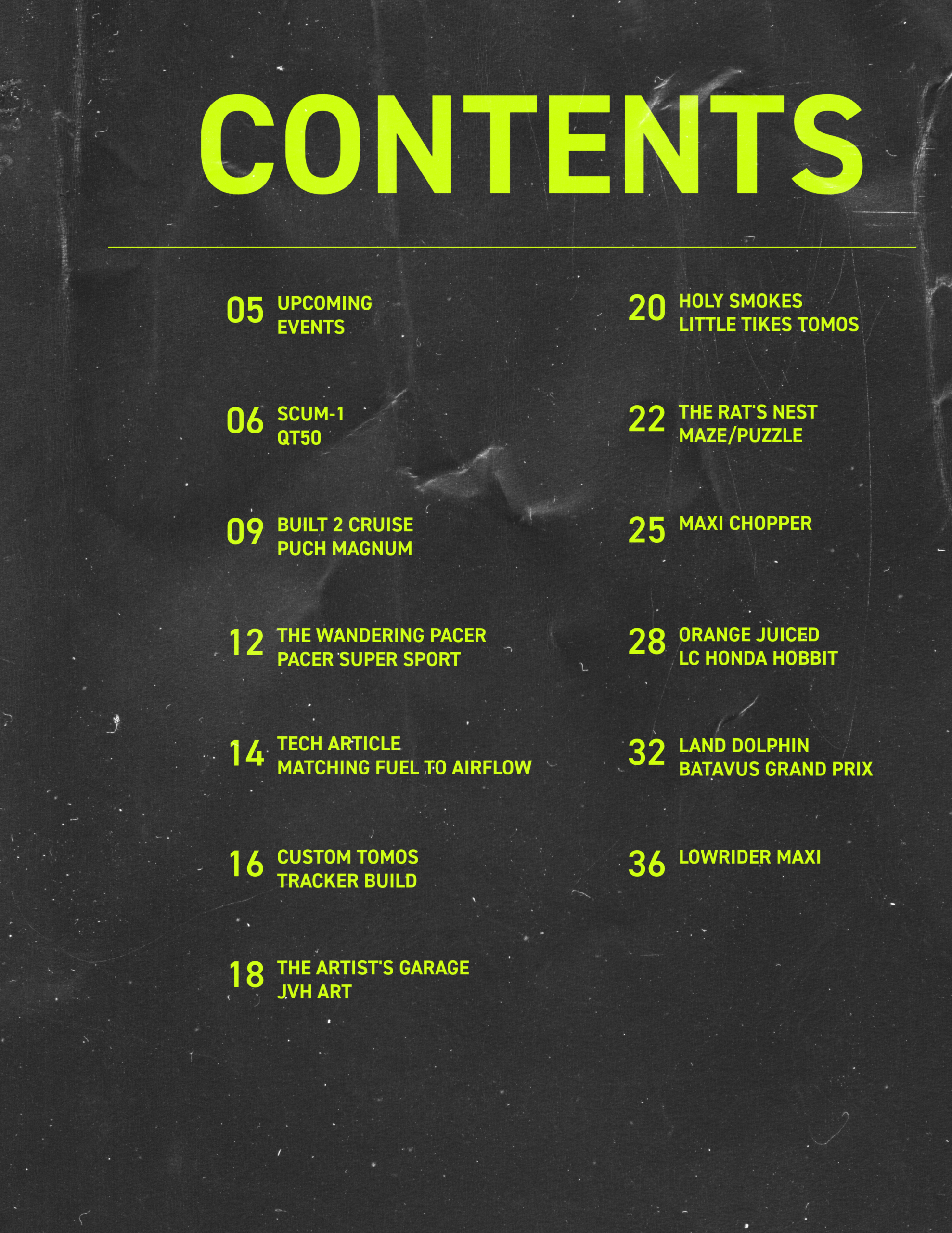 Moped Madness Magazine Issue 10 - Image 2